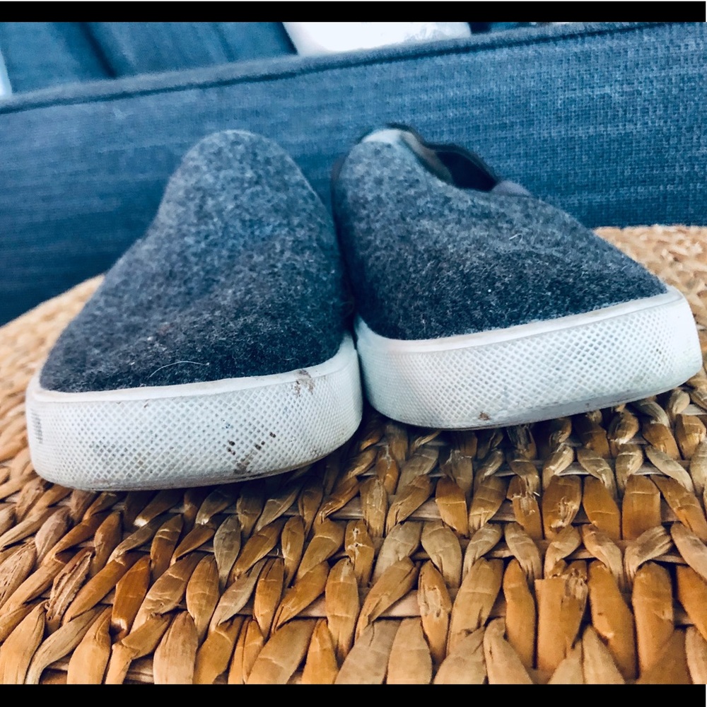 Vince Preston Felted Skate Slip-on Sneakers Gray - Picture 5 of 6